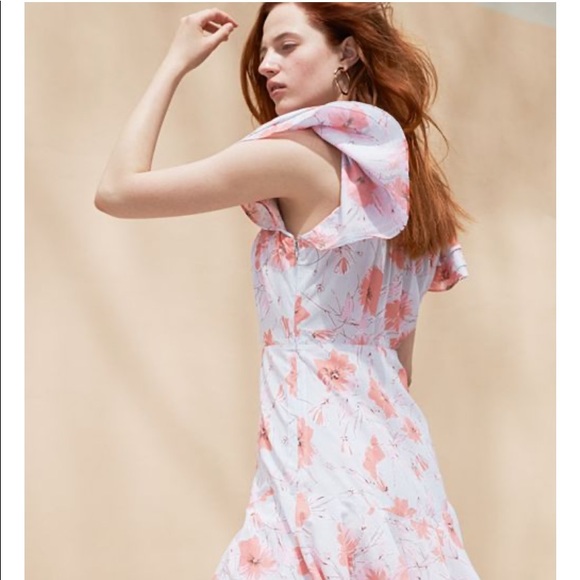 NEW Rebecca Taylor Louise Floral Midi Dress - Picture 2 of 5